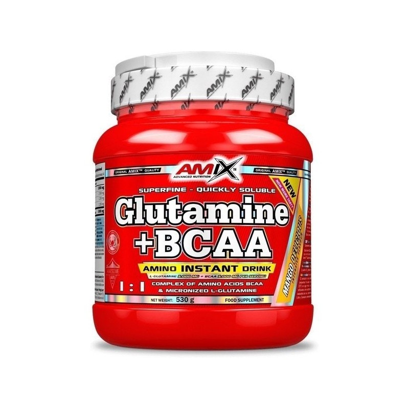 Glutamina + BCAA - 530 gr